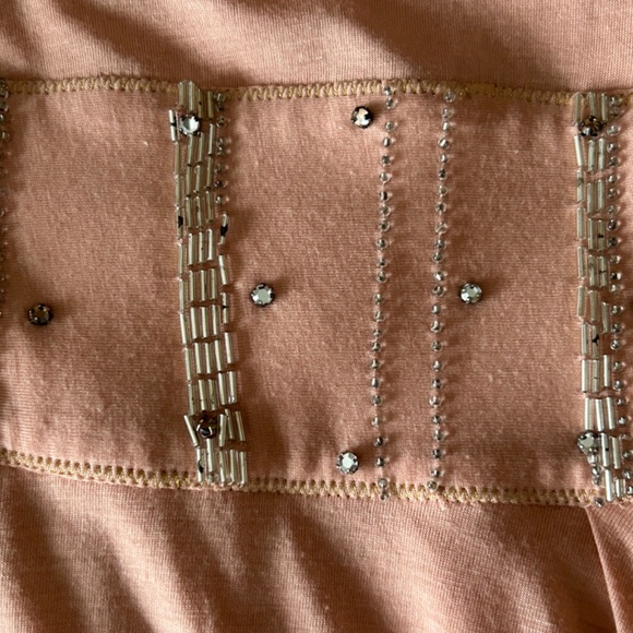 How & Wen Fairy Party Dress Peach Flirty Skirt - Picture 7 of 9